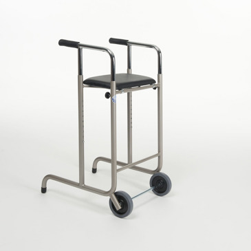 Vermeiren 250 loopkader met 2 vaste steunen en 2 wielen